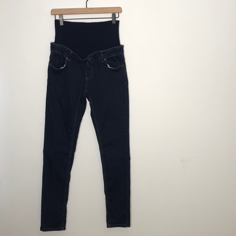 ASOS | Skinny Dark Wash Maternity Jeans